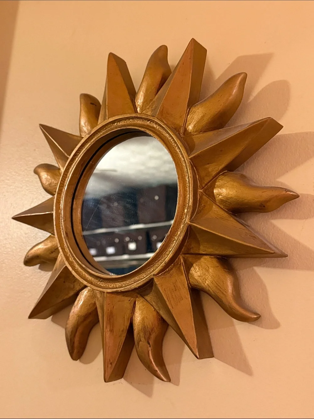 Gold Sunburst Mirror